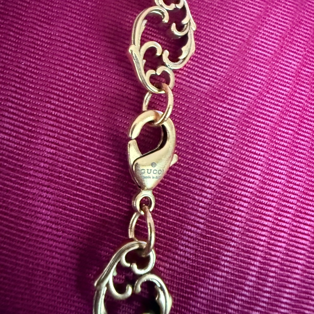 GG Multicolor Crystal Pendant Necklace - Picture 5 of 5